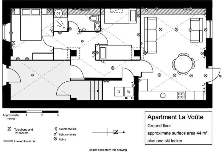Two Bedroom Apartment La Voute, Chandon Near Meribel - Sleeps 4 Adults Or 2 Adults And 3 Children Les Allues Экстерьер фото
